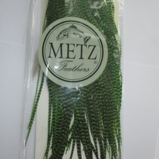 Metz saddle grizzle green grade 2