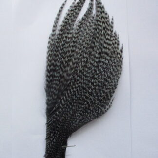 Metz blue dun grizzle quarter cock neck cape