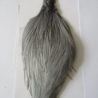 Premium light blue dun cock neck cape genetic grade 2