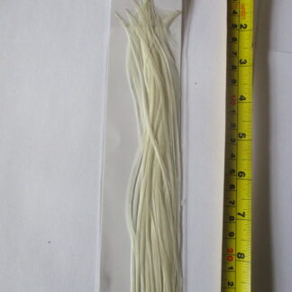 Metz saddle hackle packs white grade 2