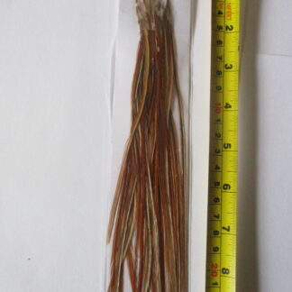 Metz saddle hackle packs natural brown grade 2