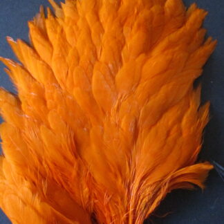 genetic hen saddle orange
