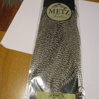 Metz saddle grizzle grade 1