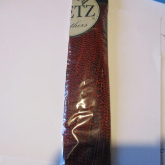 metz orange grizzle saddle grade 2 half