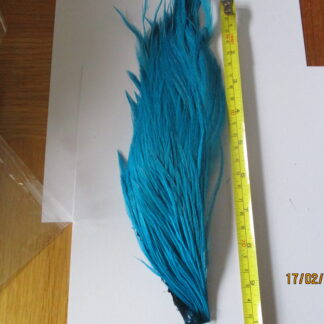kingfisher blue metz cock neck cape half