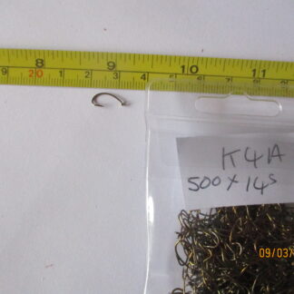 partridge K4A grub shrimp emerger curved body fly tying hooks x 500 bulk 14s