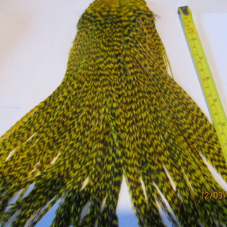 metz magnum saddle yellow grizzle ties 6s 8s and others