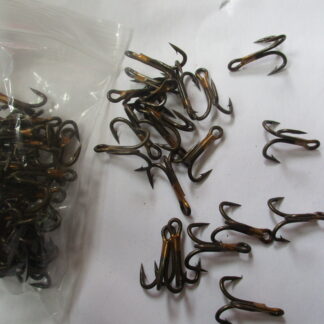 partridge treble hooks CS9 x 50 size 6s bronze lures spinners flying c's