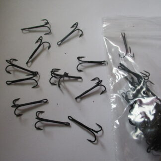 sea trout fly treble hooks x 50 partridge cs8/st size 14s black fly tying